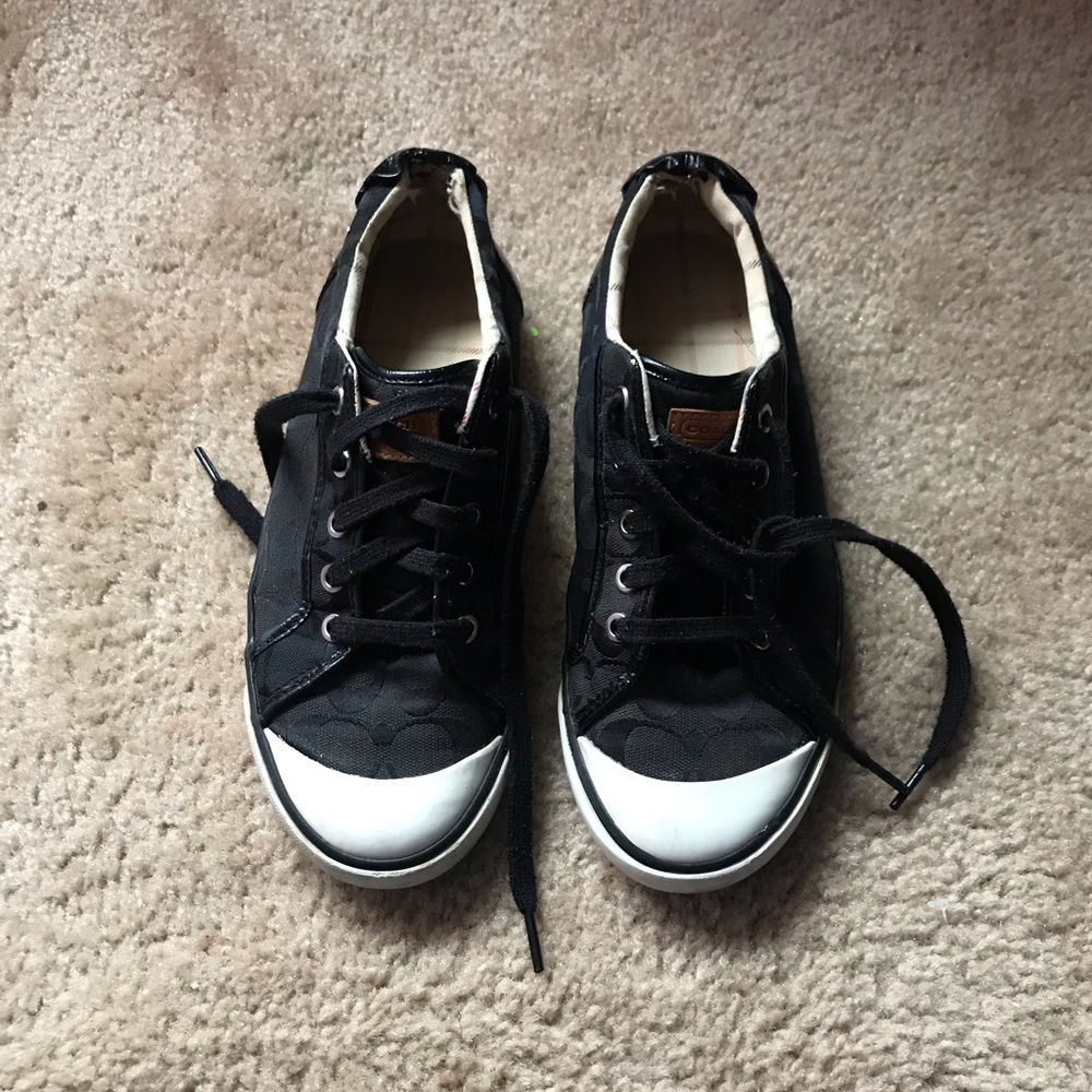 Black Coach Sneakers
